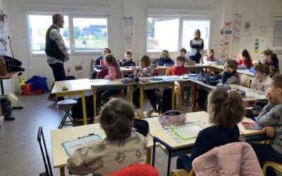 Un auteur dans la classe : Eric Sanvoisin